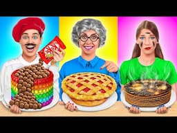 Me vs Grandma Cooking Challenge | Funny Food Hacks by TeenDO Challenge