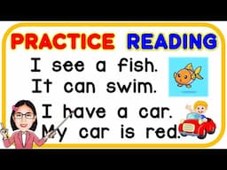 EASY READING LESSON FOR KIDS - GRADE1 | PRACTICE AND LEARN TO READ | READING TUTORIAL | TEACHER AYA