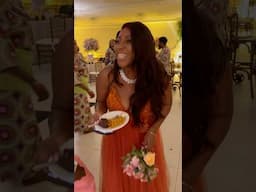 Who caught the bouquet 💐?? #brasil #wedding #dutabrazil #beautifulbride #nigerianwedding #owambe