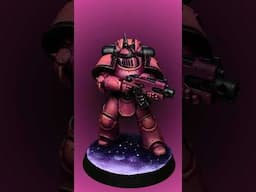 Speed Painting Emperor’s Children coming soon! #spacemarines #40k #30k #chaos #warhammer #miniature