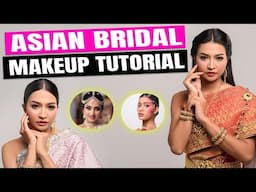 Timeless Asian Bridal Makeup | Soft, Youthful & Elegant Look | Howcast