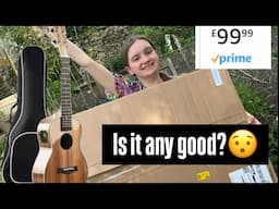 Unboxing UKULELE £99 caramel is it any good?