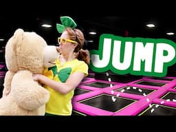 Jumping With My Teddy Bear! 🧸💥