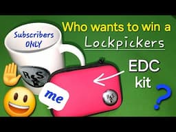 (427) Lock Pickers EDC kit up for grabs