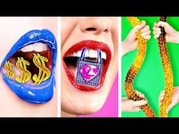 🤯 Luxury Fails & HACKS in Jail! | Rich vs Giga Rich vs Creative Poor Girl @CoCoGoers
