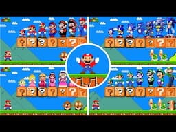 Super Mario Bros., but There Are More Custom Character Transformations! | ALL EPISODES