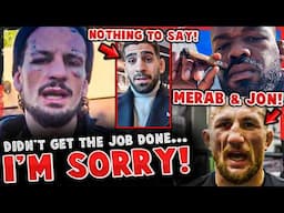 Sean O'Malley APOLOGIZES FOR LOSS! *FOOTAGE* Merab RESPONDS to Jon Jones! Ilia Topuria, UFC 316