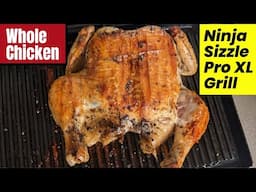 Whole Chicken, Ninja Sizzle Pro XL Indoor Grill Recipe