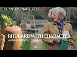 Rhubarb Patch Planting | Beatrix Potter Inspired | English Country Garden