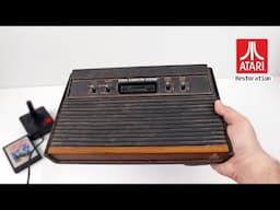 Restoring Atari 2600 - Retro Console Restoration ASMR