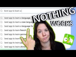 The best app to get fluent in a language STILL won't work & this is why