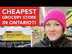 Cheapest grocery store in Ontario? Visiting "no-name" store