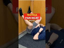 Quick Testicle Pain Relief