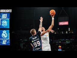 Baskonia 103 - 112 Real Madrid | ¡A semifinales!