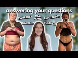 Answering Your Questions | Youtube, Weight Loss, Still Tracking? & More! | Weight Loss Q&A