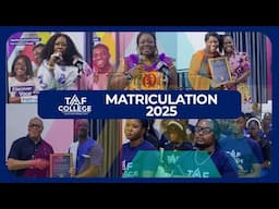 TAF College Matriculation 2025