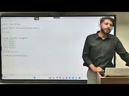Lecture 5 Java: Classes and Objects | static members | arrays | Wrapper Class