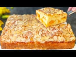 Einfacher Kuchen in nur wenigen Minuten! Jeder sucht nach diesem Rezept! Einfach und lecker!