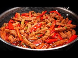 I’ve Never Eaten Such Delicious Pork❗️Simple Recipe with Incredible Sauce!