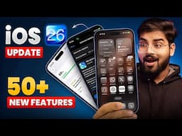 iOS 26 50+ NEW FEATURES 🔥 iOS 26 Developer Beta Review in Hindi | What's New?