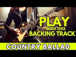 Pete Thorn Inspired EMOTIONAL Country Ballad Backing Track  E minor