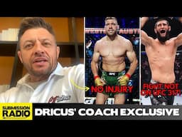EXCLUSIVE: Dricus Du Plessis' Coach Confirms NO INJURY, Khamzat Fight WILL NOT BE at UFC 317!