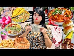 Living on Rs 2000 for 24 Hours Challenge | Lonavla Food Challenge