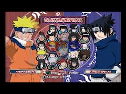 Naruto: Clash of Ninja 2 (GameCube / 2006) LONGPLAY ALL CHARACTERS UNLOCKED 4K HD #9