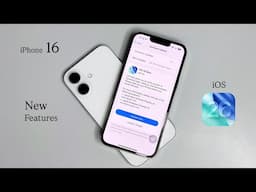 iPhone 16 on iOS 26 - First Look | New Features of iOS 26 on iPhone 16