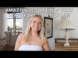 Amazon Home Decor Finds That Transformed My Space | Amazon Home Decor In My Home!