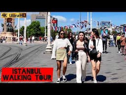 🇹🇷 Complete Walking Tour of Istanbul – Explore the Entire City in One Day | 4K