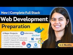Complete Full Stack Web Development Preparation : MERN Stack + 6 Major Projects | New Delta 7.0
