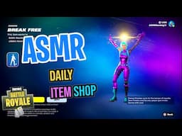 ASMR Fortnite Shop 4 NEW Emotes! Daily Update 🎮🎧 Relaxing Whispering 😴💤