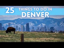 Best Things To Do in Denver Colorado 2025 4K