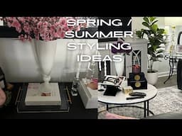 NEW* FAMILY ROOM SPRING / SUMMER DECORATE WITH ME