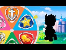 PAW Patrol Rescue Knights Spin Wheel #3 | Match the right shadow