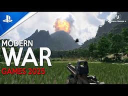 TOP 20 ULTRA REALISTIC Modern Warfare Games with EPIC BATTLES coming in 2025