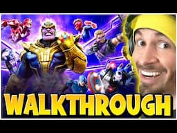 Beginner Guide / Walkthrough! (Marvel Strike Force)