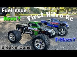 Traxxas REVO 3.3 5th & Final Tank Break In Tune Adjusted & Tmaxx 3.3 What My Thoughts First RC