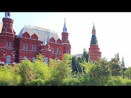 Why Palm Trees Near Moscow Kremlin? One Summer Day in Moscow 2025
