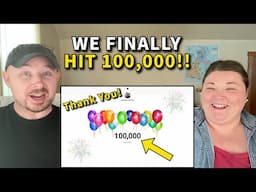 The Moment We Hit 100k Subscribers | We Caught It on Camera!