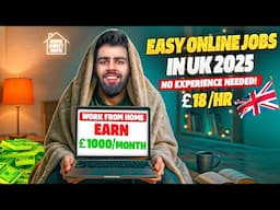 Work from Home JOBS in The UK🇬🇧 - For New Students in UK | How to Find Part-Time Jobs in The UK 2025