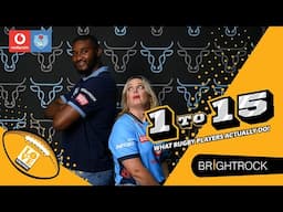 Step into the boots of superstar eighth man, Mpilo Gumede! | 1 to 15: What rugby players actually do