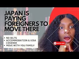 Japan is paying Overseas workers to move to their country. No IELTS, Attractive Salary.