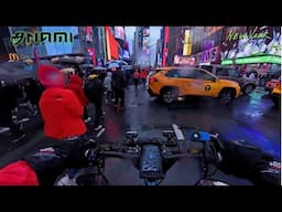 Rainy NYC Day: Insta360 X5 Wet Test on the Nami Klima| eScooter POV