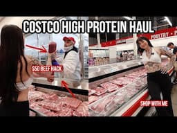 COSTCO HIGH PROTEIN HAUL | shop with me
