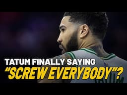 Jayson Tatum finally saying, 'SCREW EVERYBODY!’ with performance in Round 1?
