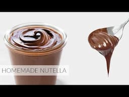 How to Make the Best Nutella at Home | No Dairy, No Refined Sugar