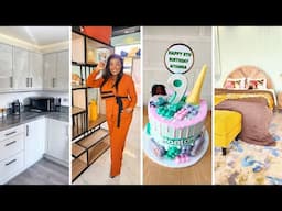 Transforming my Kitchen // Aiyanna's Birthday & Lavish Gifts Unboxing😍 // Ice Skating // Events