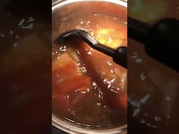 Salmon fish soup without green veggies | Sinigang #shorts #shortsvideo #food #trending #cooking